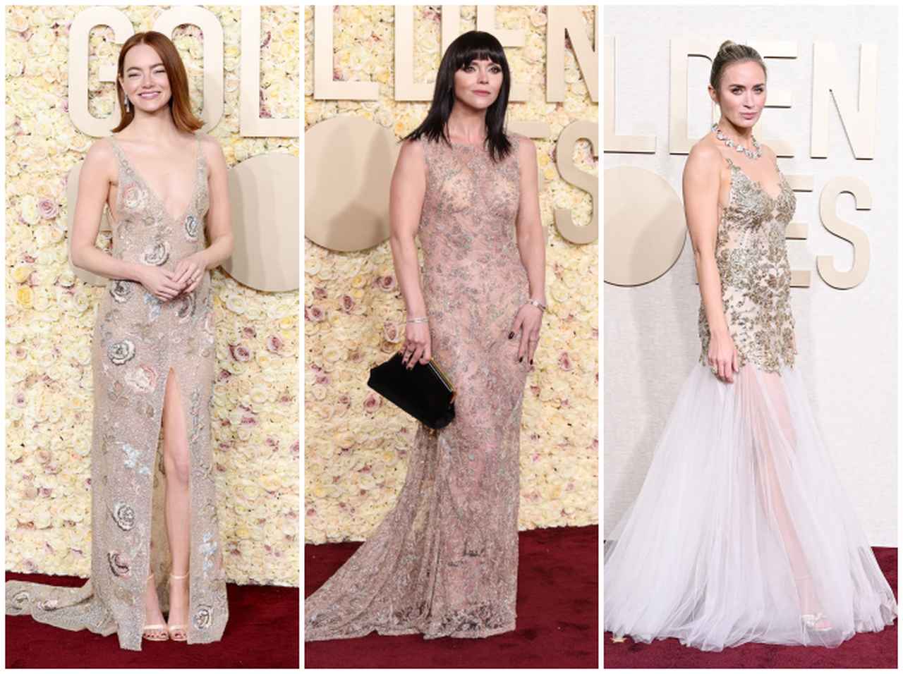 裸のような「ネイキッドドレス」がゴールデングローブ賞でも流行中