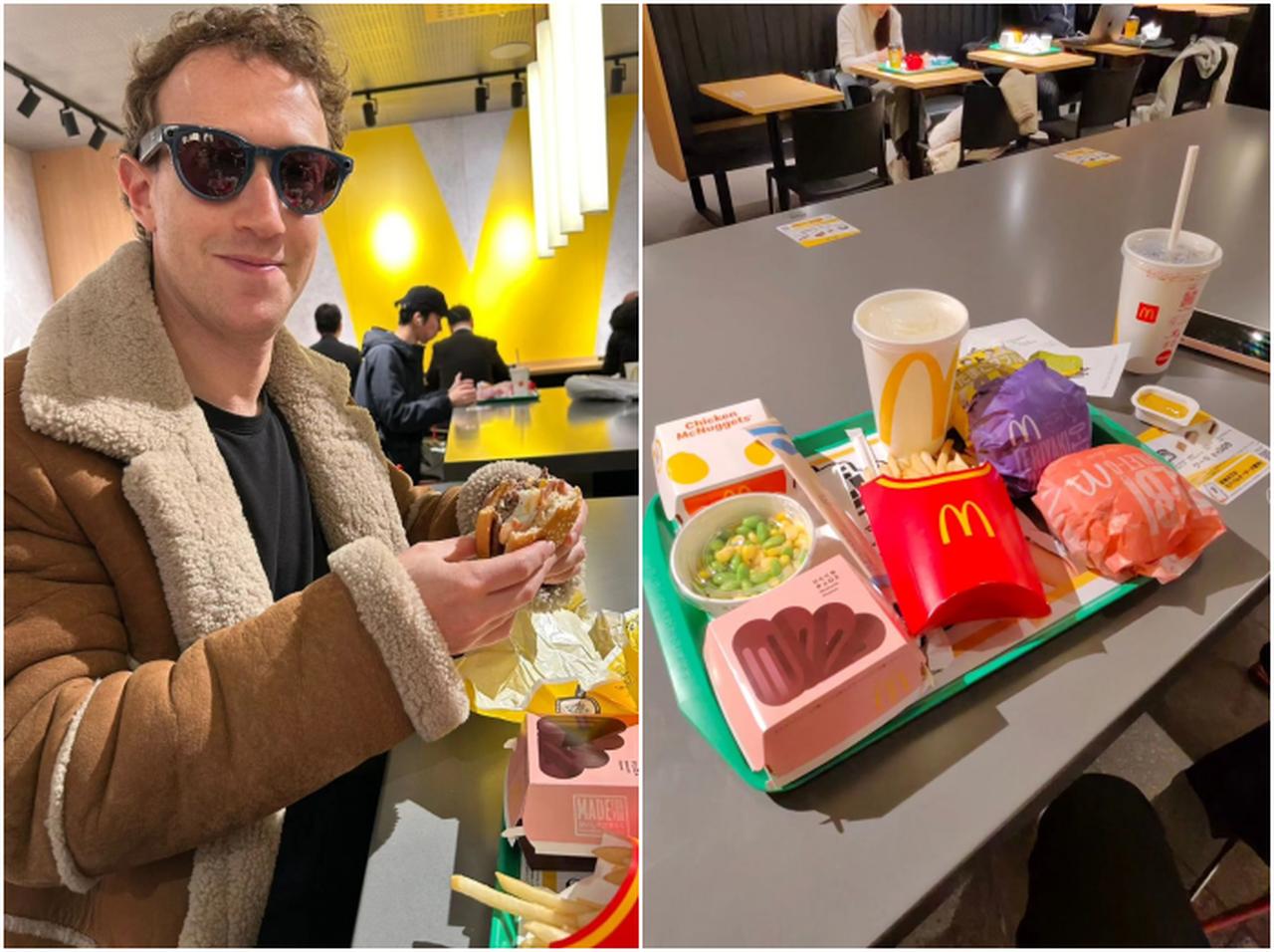 マーク・ザッカーバーグ、日本のマクドナルドを『ミシュラン級』と絶賛