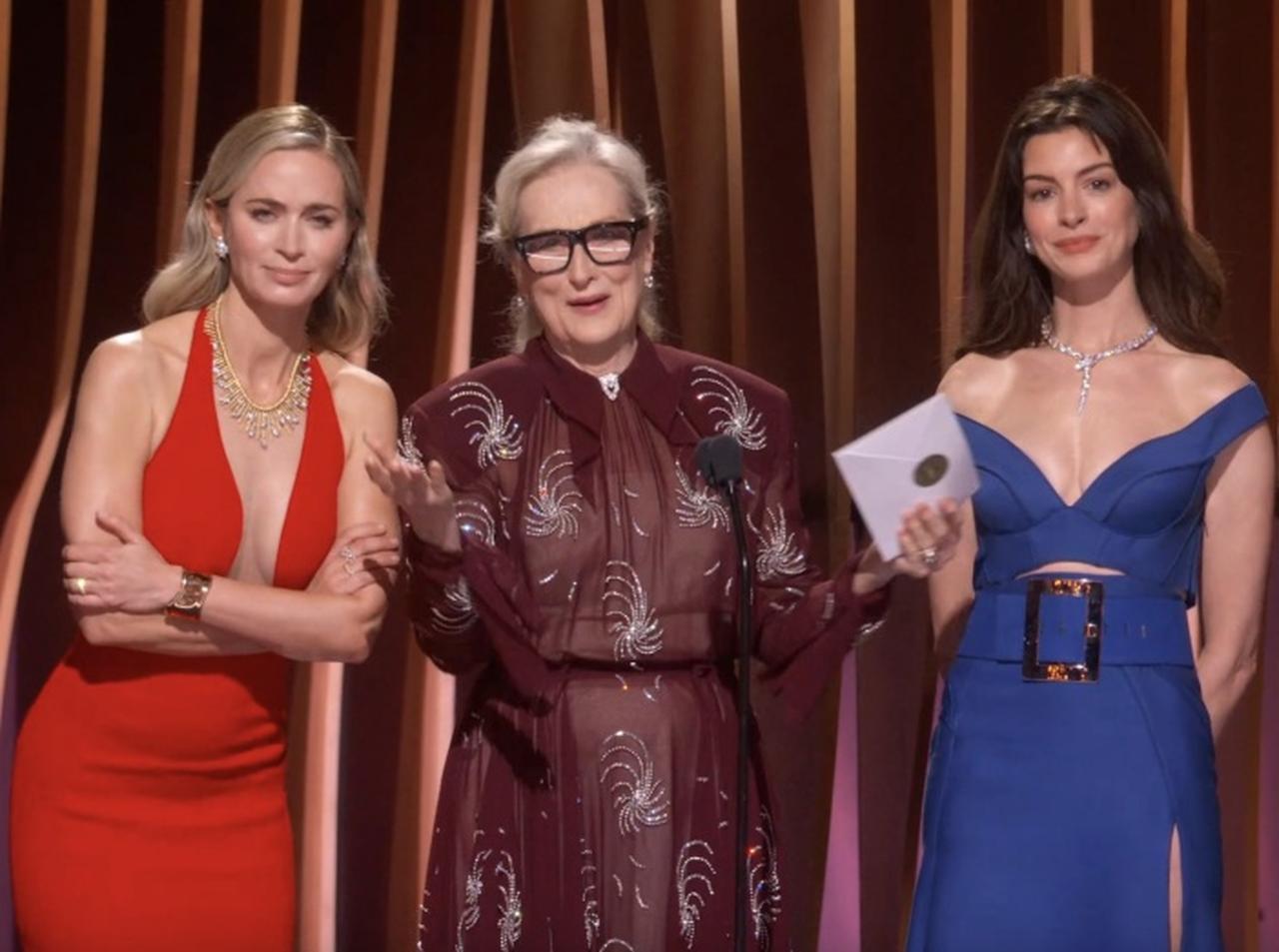 『プラダを着た悪魔』のキャストが勢ぞろい、3人の小芝居が最高