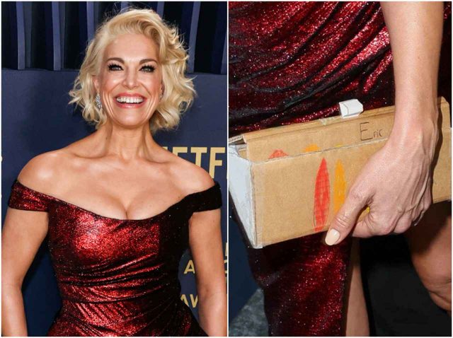 レッドカーペットに『段ボールバッグ』を持ってきた理由、人気俳優が嬉しそうに紹介