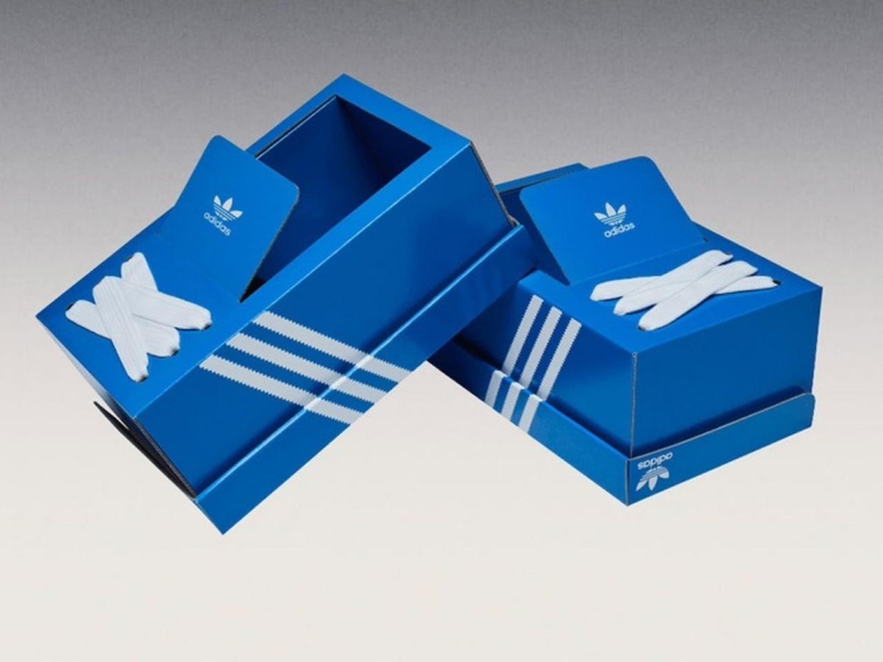アディダスの“シューズボックス”がスニーカーに?