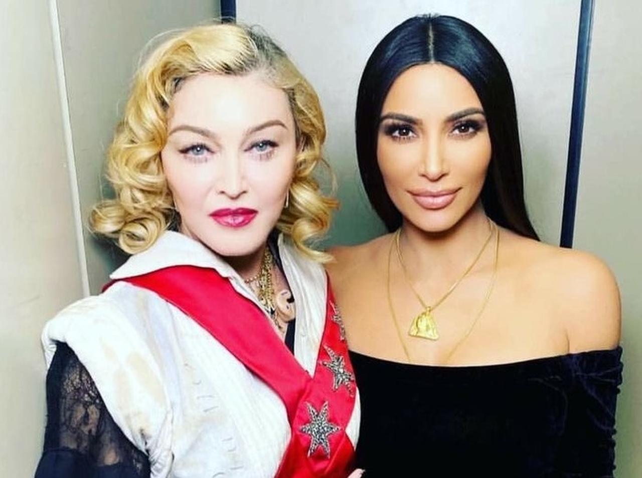 キム・カーダシアン、マドンナの「犬の散歩係」だった