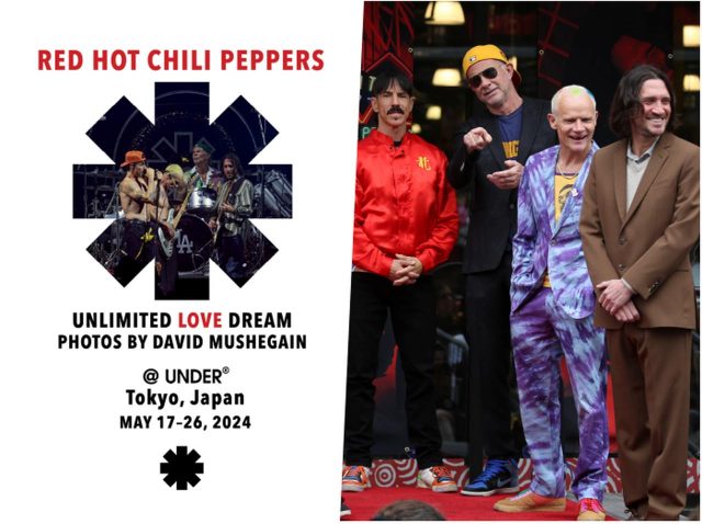 アンソニーが写真展のタイトルを命名、レッチリ写真家による写真展が日本で開催