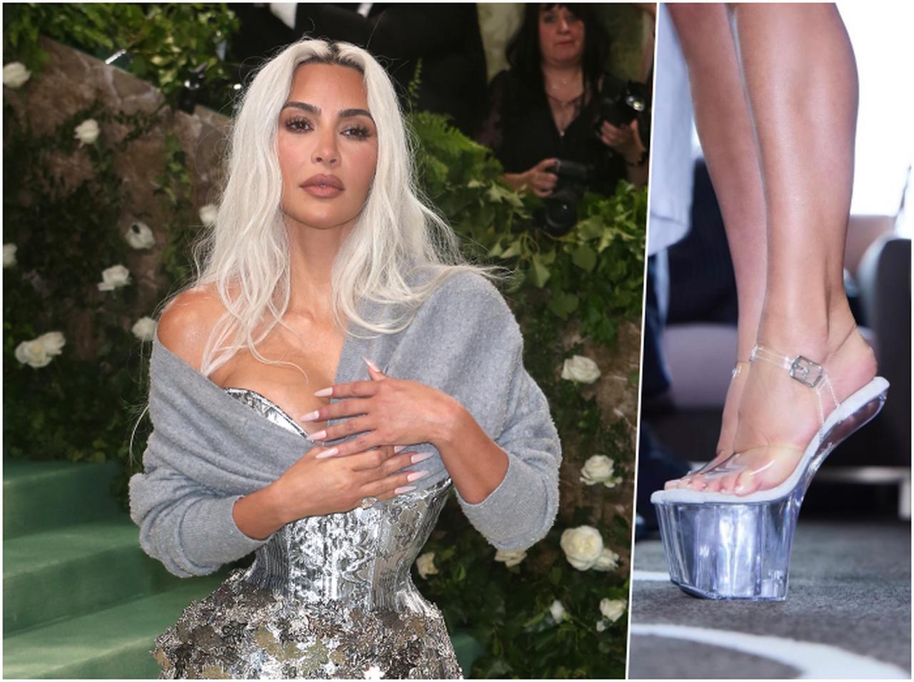 キム・カーダシアン、メットガラで「過酷な靴」を履いていた