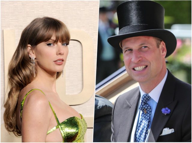 ウィリアム皇太子が体を揺らしながら「全力ダンス」、テイラーの公演にて