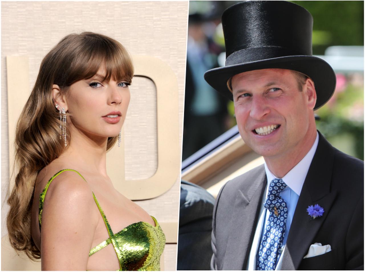 ウィリアム皇太子が体を揺らしながら「全力ダンス」、テイラーの公演にて