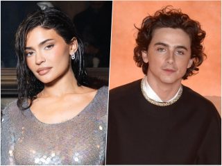 カイリー・ジェンナー、ティモシー・シャラメとお揃いのマスクで映画デート