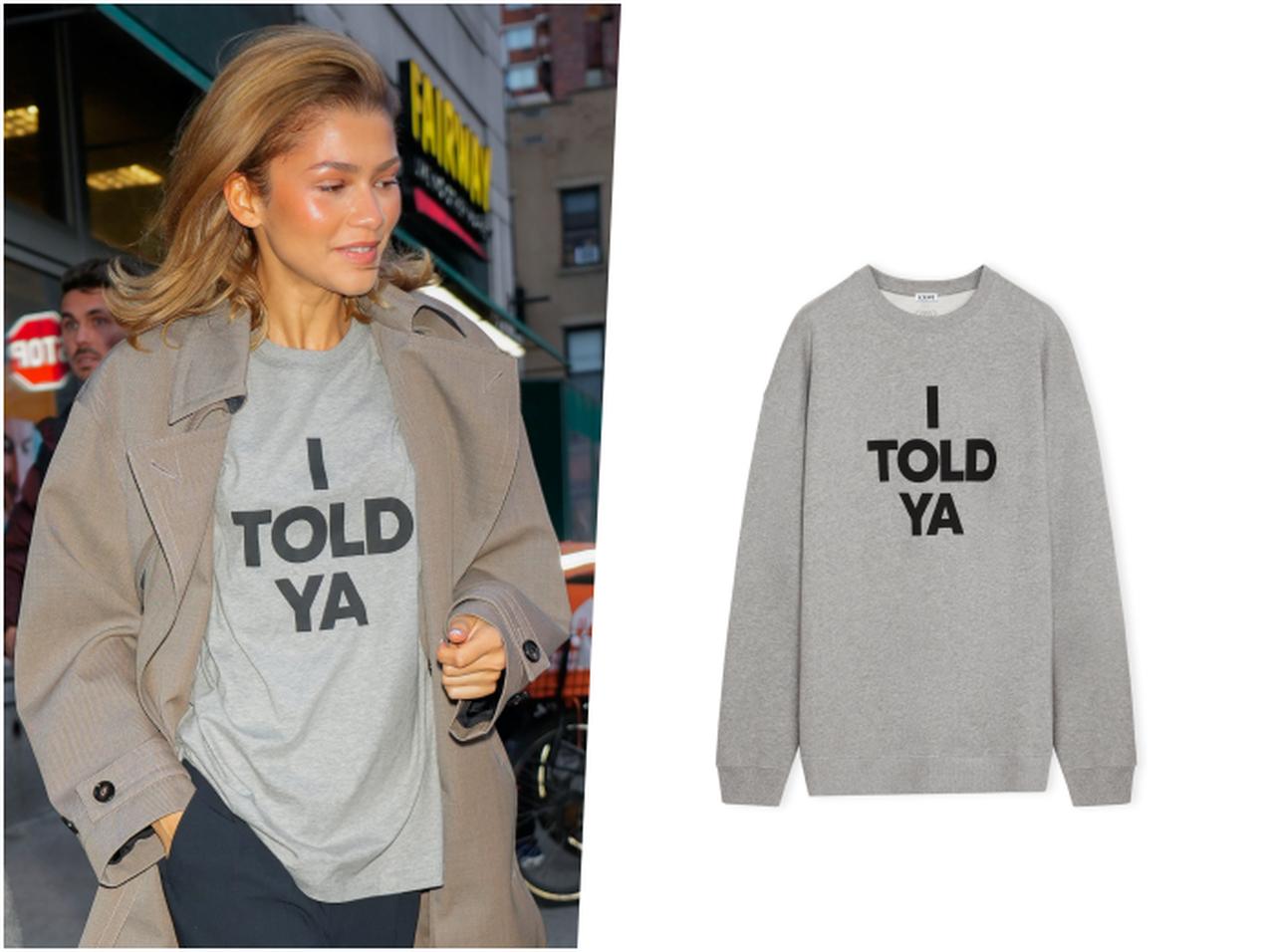 ゼンデイヤが公私共に着用するロエベの「I TOLD YA」コレクションが買える