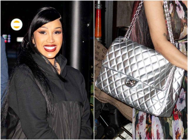 カーディ・B、180万円超えシャネルの巨大バッグの中身を公開