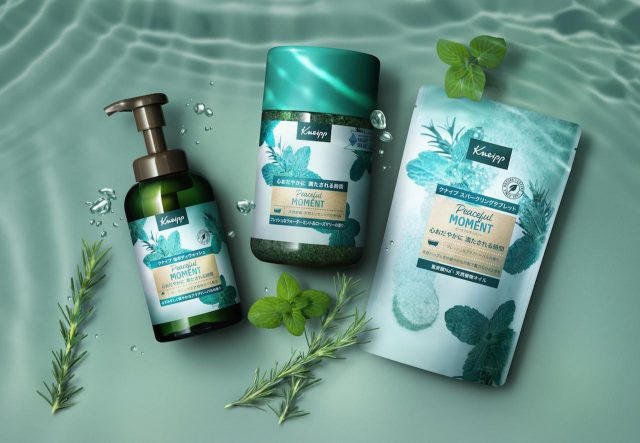 本国ドイツで1番人気の香りが日本初上陸 「クナイプ ピースフルモーメント シリーズ」発売