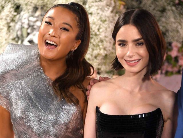 Shienのコスメをアシュリー・パークが『エミリー、パリへ行く』LAプレミアで使用