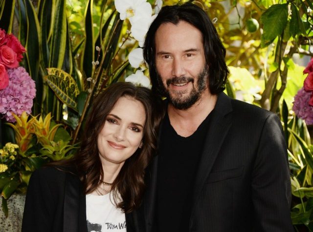 劇中で結婚したウィノナ＆キアヌがお互いを「妻と夫」と呼び合う