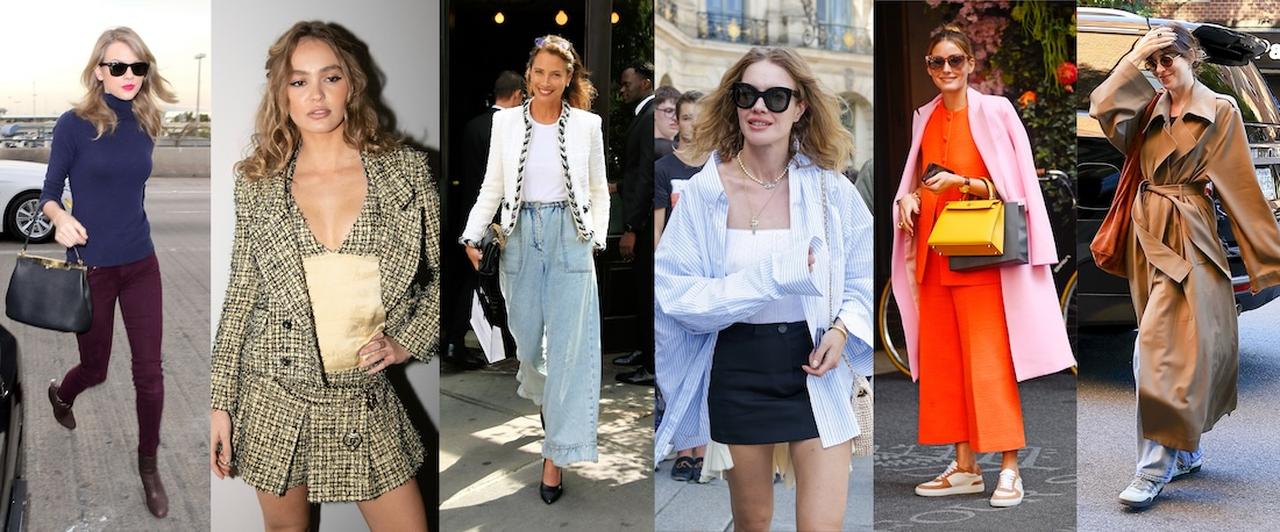 セレブがお手本! この秋冬のムードを感じるスタイリング6選