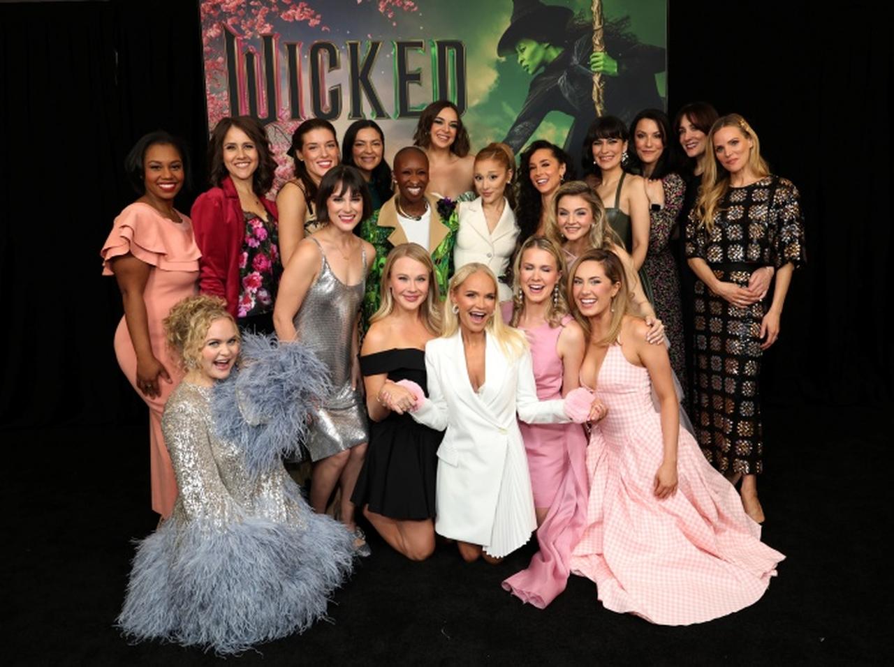 歴代の『ウィキッド』出演者が勢ぞろい!『ウィキッド』の特別な上映会を開催