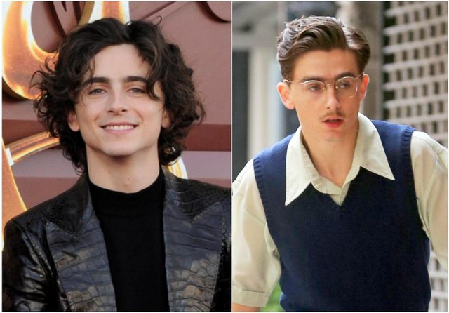 ティモシー・シャラメ、オールバックに口ひげで50年代風にイメチェン