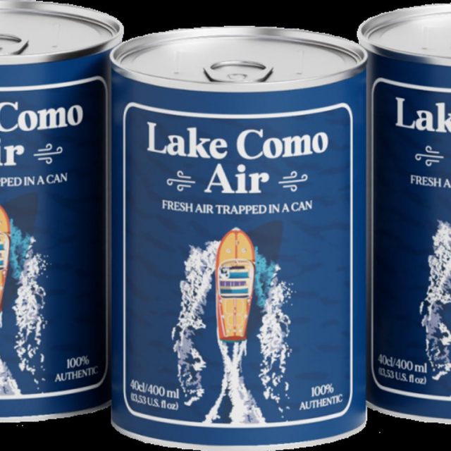 「コモ湖の空気」が入った缶がお土産で登場、いくらで購入できる？