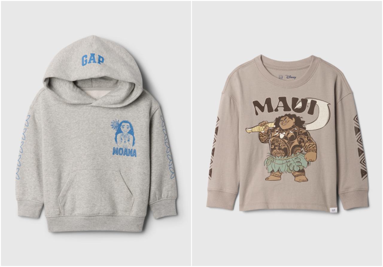 GAPとディズニーが再びコラボ!『モアナ2』キャラクター満載の限定コレクション