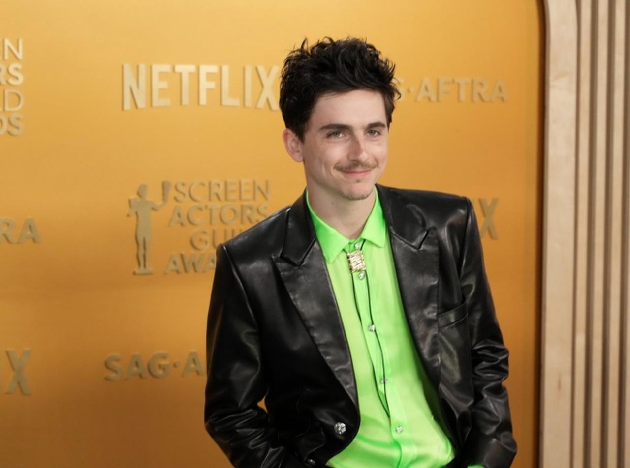 ティモシー・シャラメ、ボブ・ディランのスタイルを再現【SAGアワード】