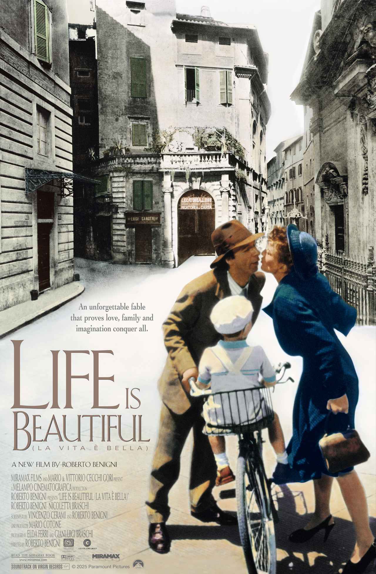 戦火の中の「愛と希望」が再びスクリーンに——『ライフ・イズ・ビューティフル』、8月15日より感動のリバイバル上映！