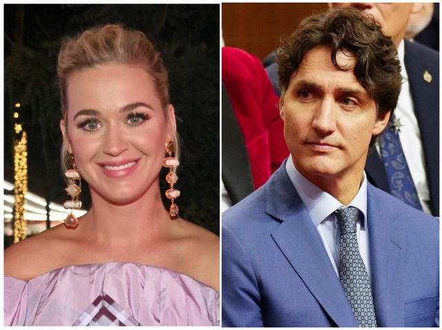 トルドー元首相がケイティのコンサートで大盛りあがり