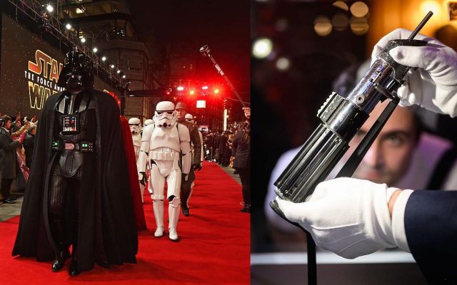 推定価格は300万ドル！ダース・ベイダーのライトセーバーが初めてオークションに登場