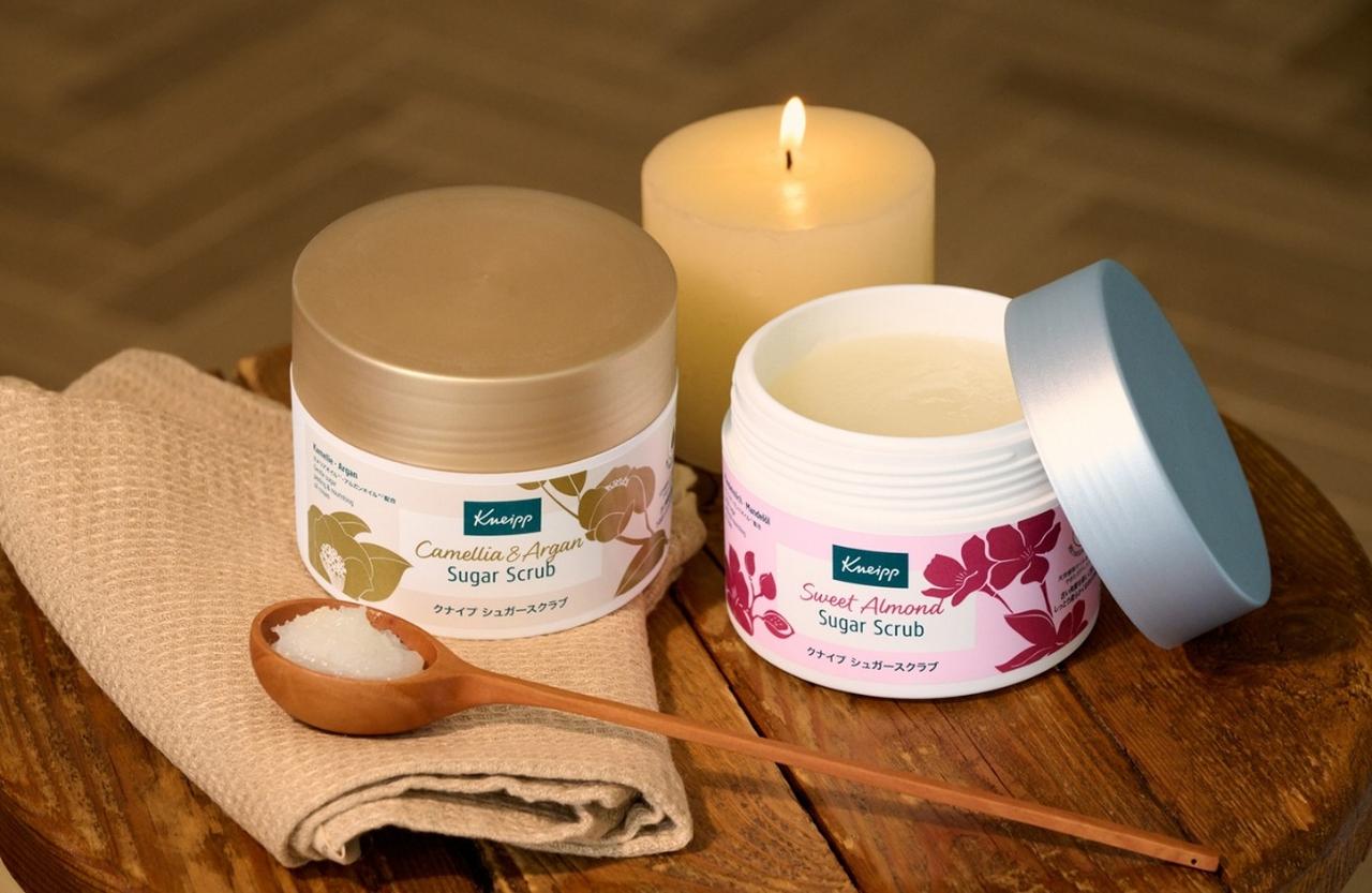夏ダメージ肌にご褒美を――クナイプのシュガースクラブ、香りも楽しむ新パッケージで発売へ