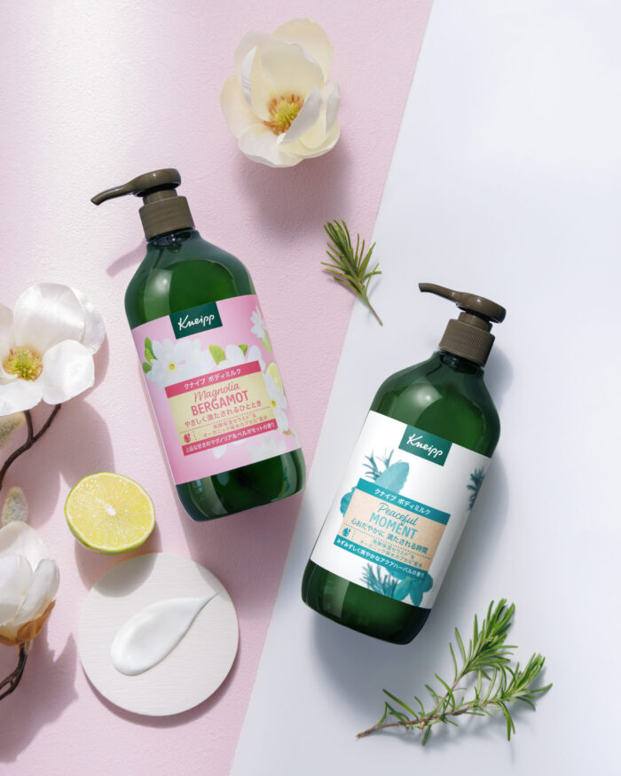 クナイプ日本上陸40周年、“初のボディミルク”誕生！香りに包まれる数量限定アイテム登場