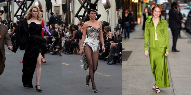 名作衣装を現代に——エマ・ストーンやケンダルが映画ファッションを着用し話題に