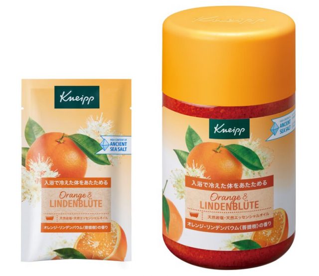 ドイツ発クナイプから、この冬頼れる「温活バスソルト」2種登場　―香りと色で整う癒しの入浴時間―