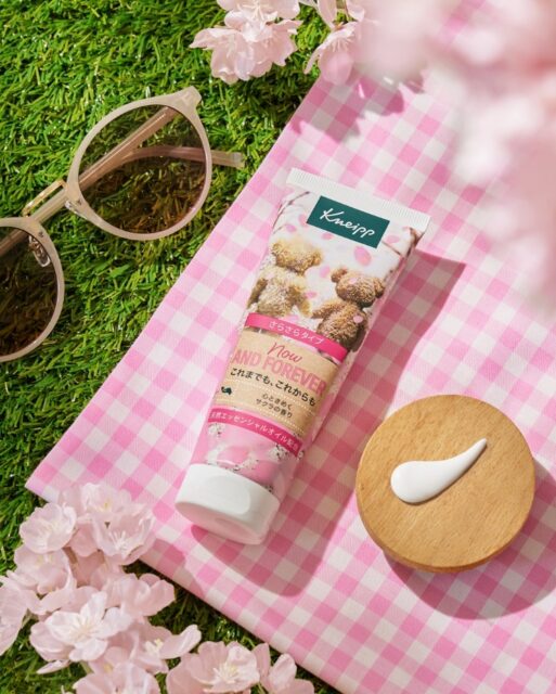 指先からふわっと春気分…大人気「クナイプ サクラの香り」ハンドクリームがリニューアルして登場