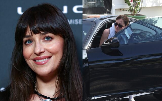 ダコタ・ジョンソン、ジムファッションは完璧も…2度目の駐禁切符に思わず苦笑