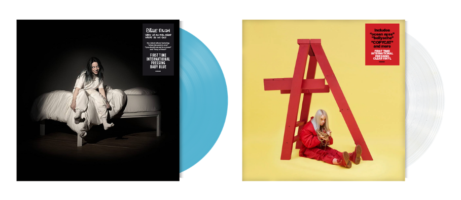 映画公開前から話題沸騰！ビリー・アイリッシュ、名作2タイトルが“エコ仕様”アナログ盤で登場