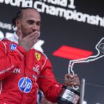 ルイス・ハミルトン、恋人キム・カーダシアンの子どもに犬を贈る
