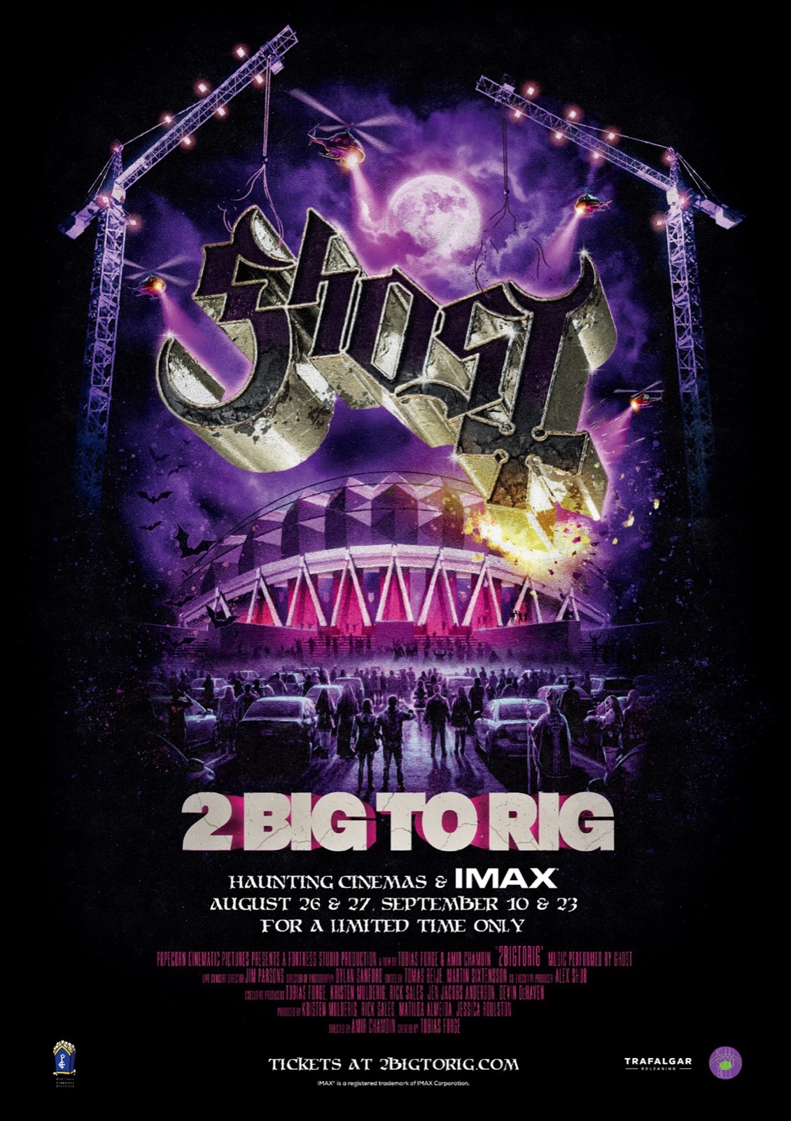 GHOST黒キネマ『2 BIG TO RIG』上映の儀の日本版キービジュアル