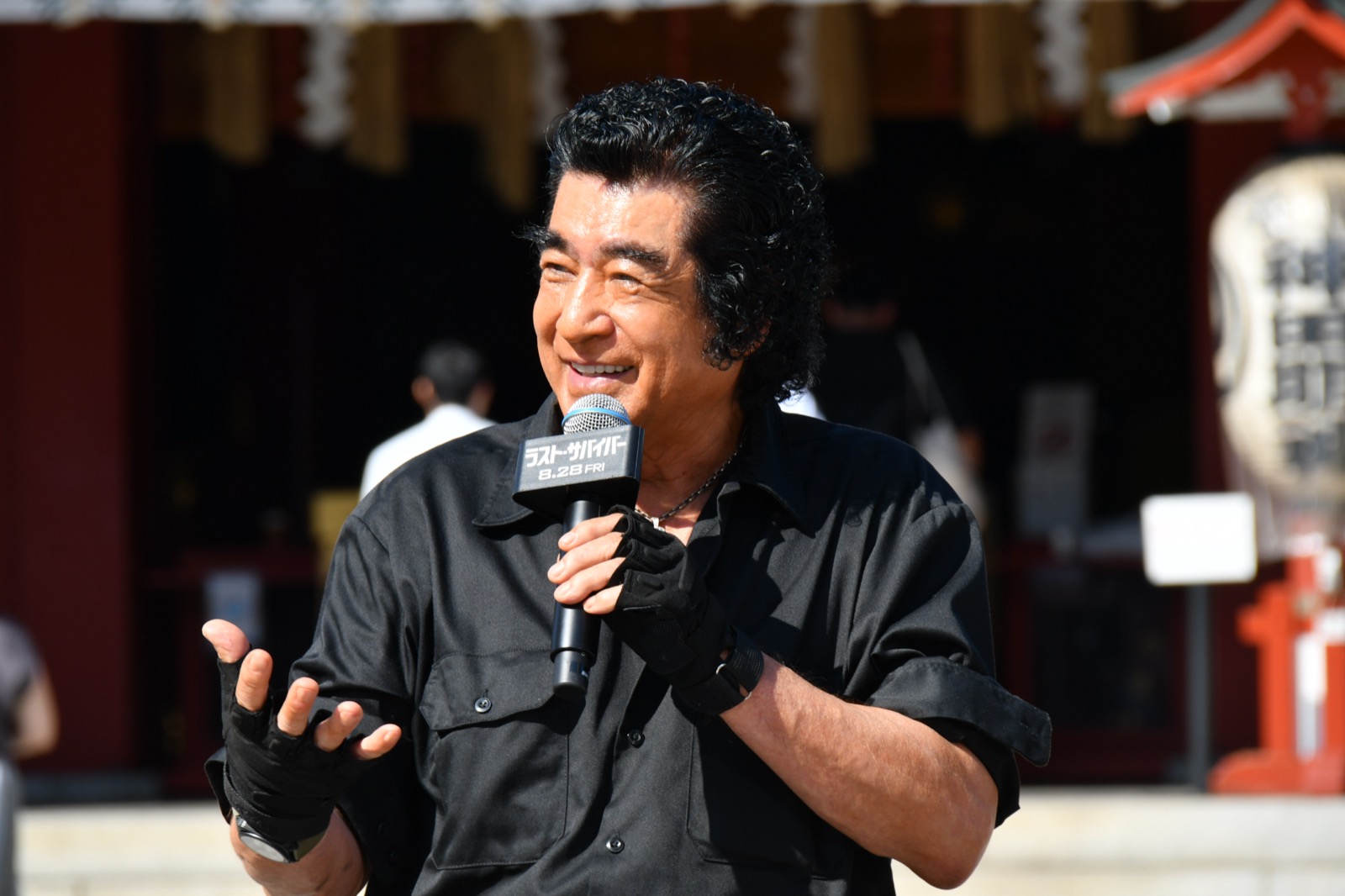 トークセッションで作品を語る藤岡弘、