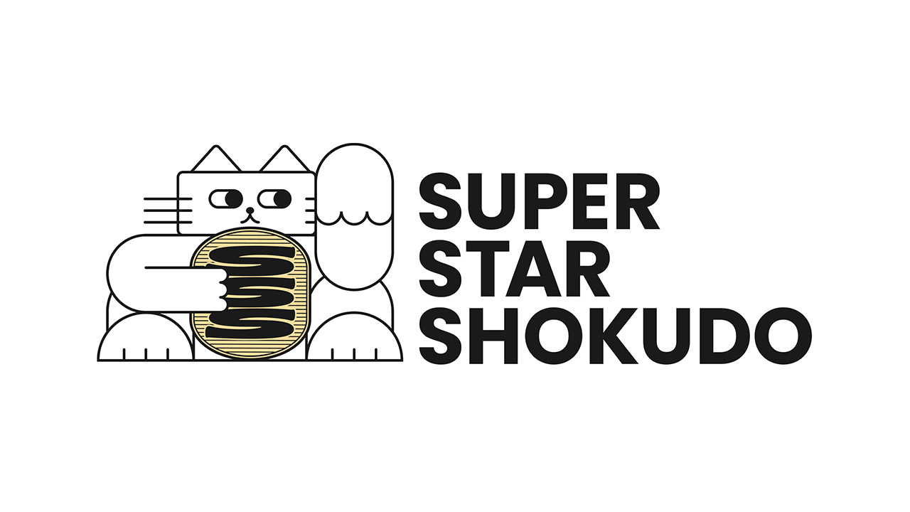 SUPERSTAR SHOKUDO ロゴ