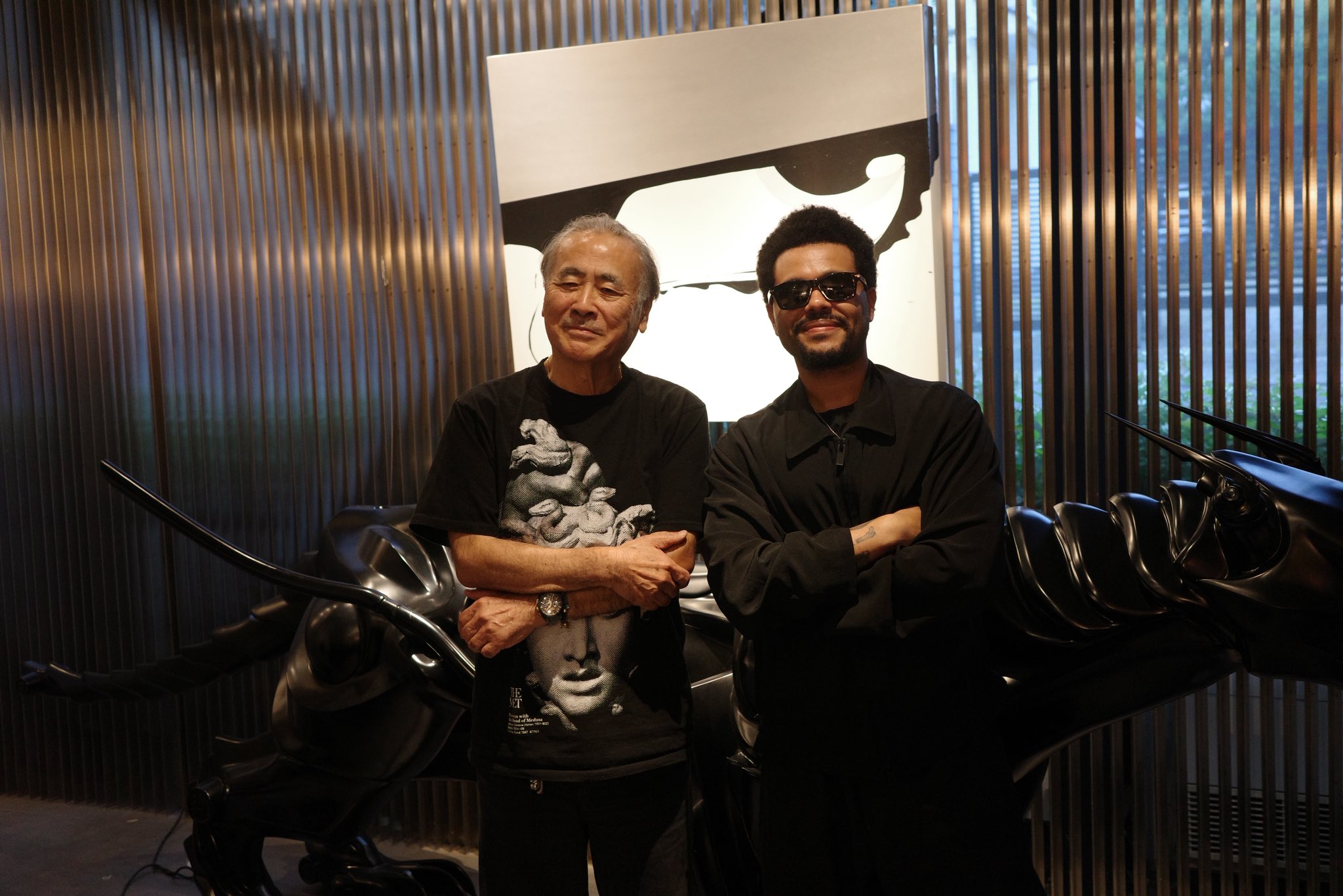 自画像を贈られたのが始まり。ザ・ウィークエンド×天野喜孝の来日記念盤
