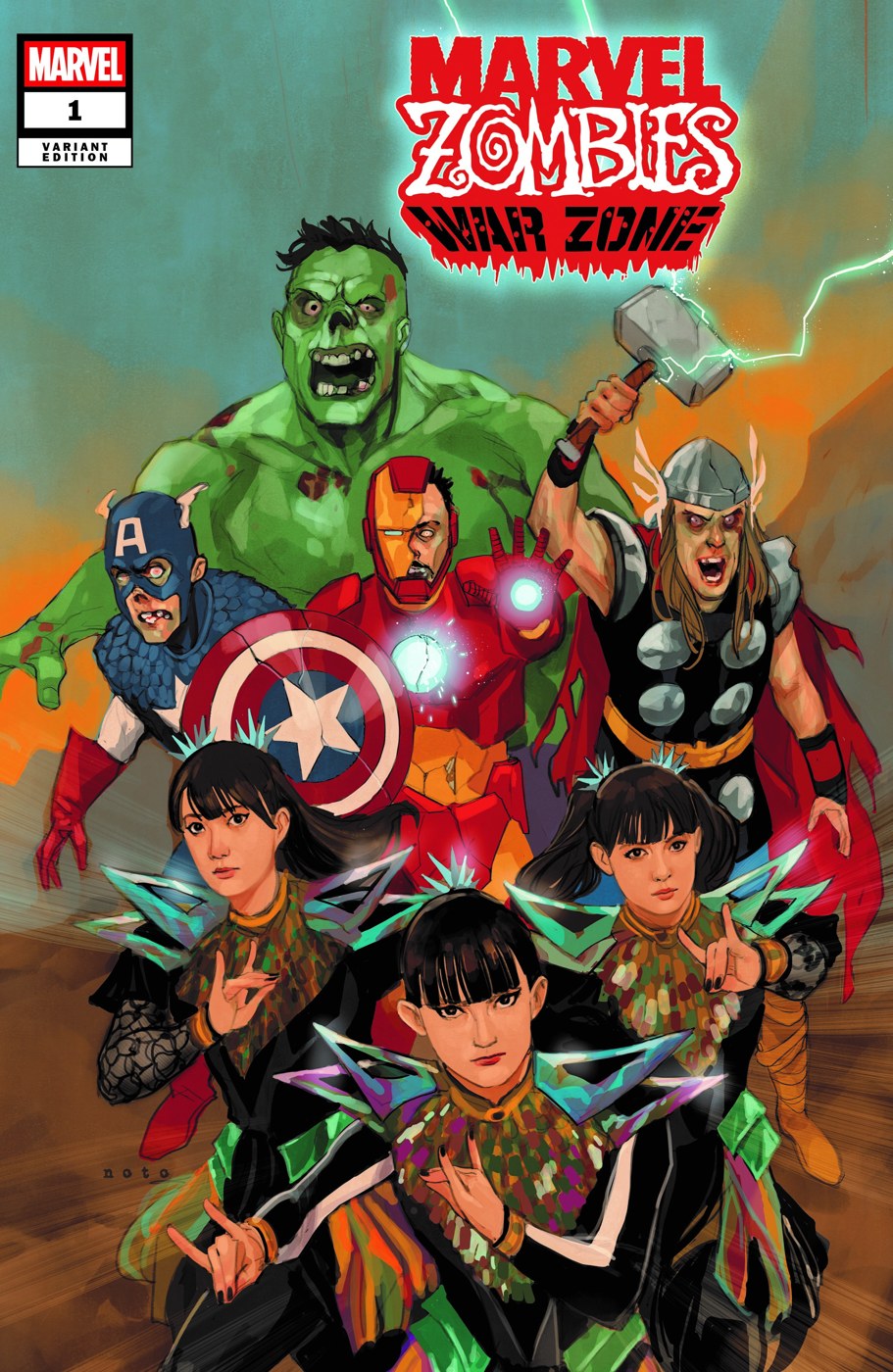 『Marvel Zombies: War Zone (2026) #1』BABYMETAL限定バリアントカバー