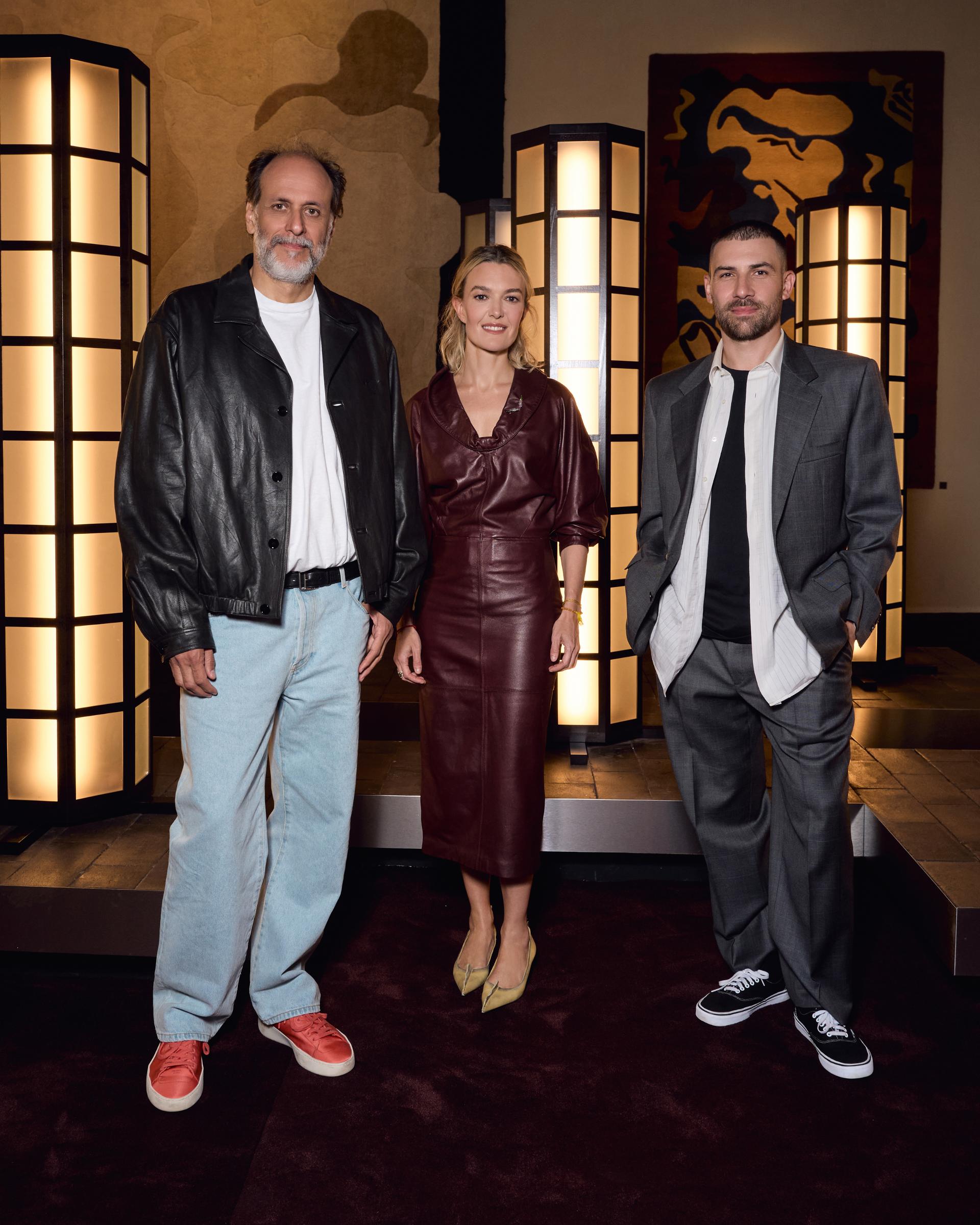 ルカ・グァダニーノ、マルタ・オルテガ・ペレス、ステファノ・バイージ