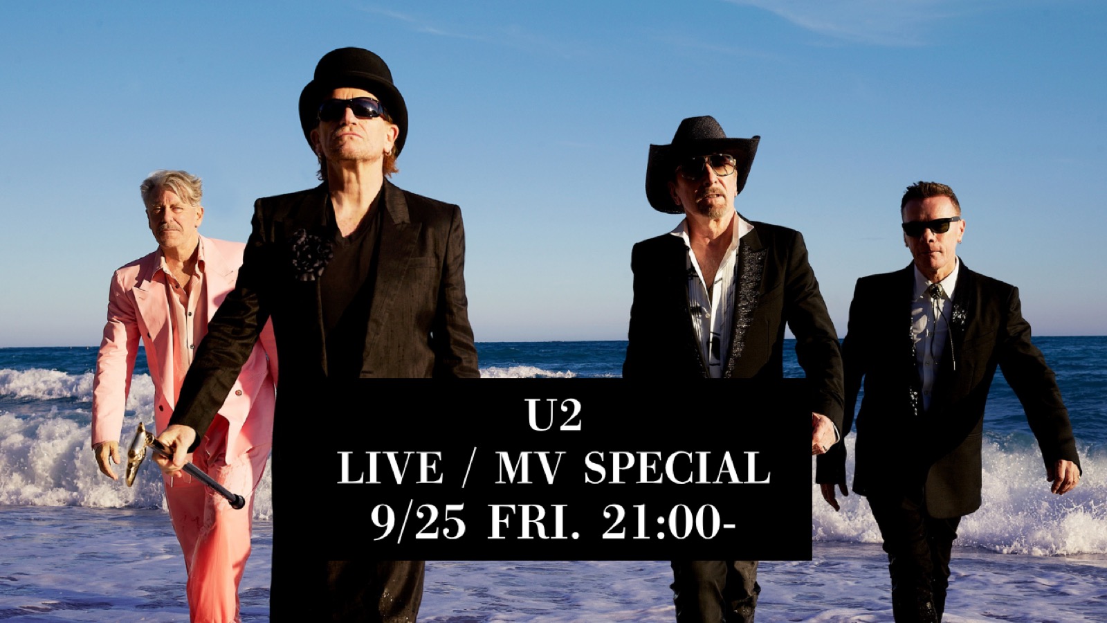U2 結成50周年記念 YouTube Specialのサムネイル