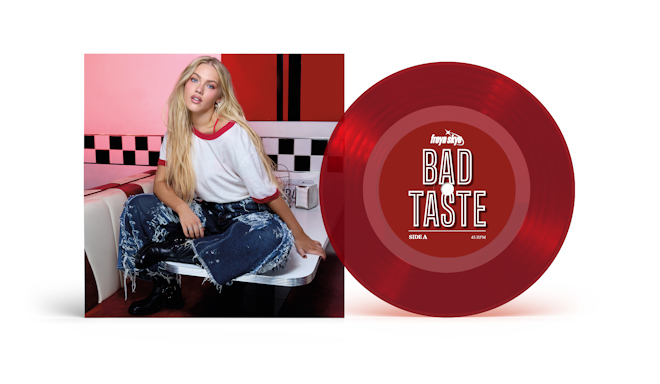 「bad taste」7インチ・ヴァイナル盤