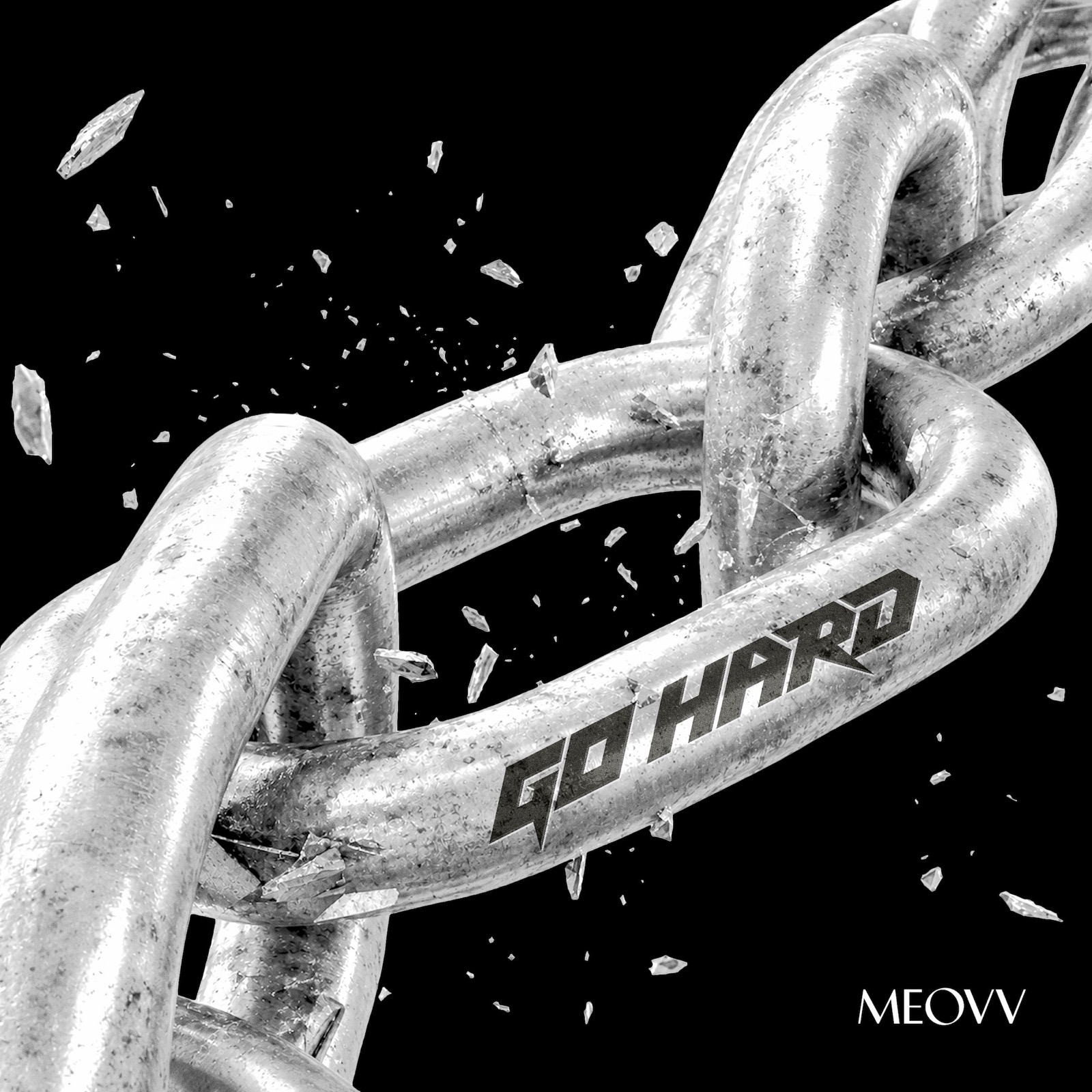 MEOVV シングルアルバム『GO HARD』ジャケット写真