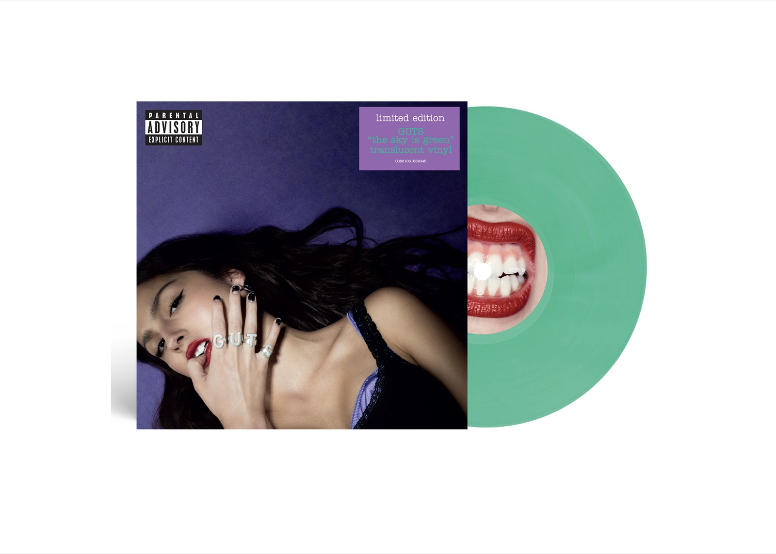 オリヴィア・ロドリゴ『GUTS (the sky is green translucent vinyl)』
