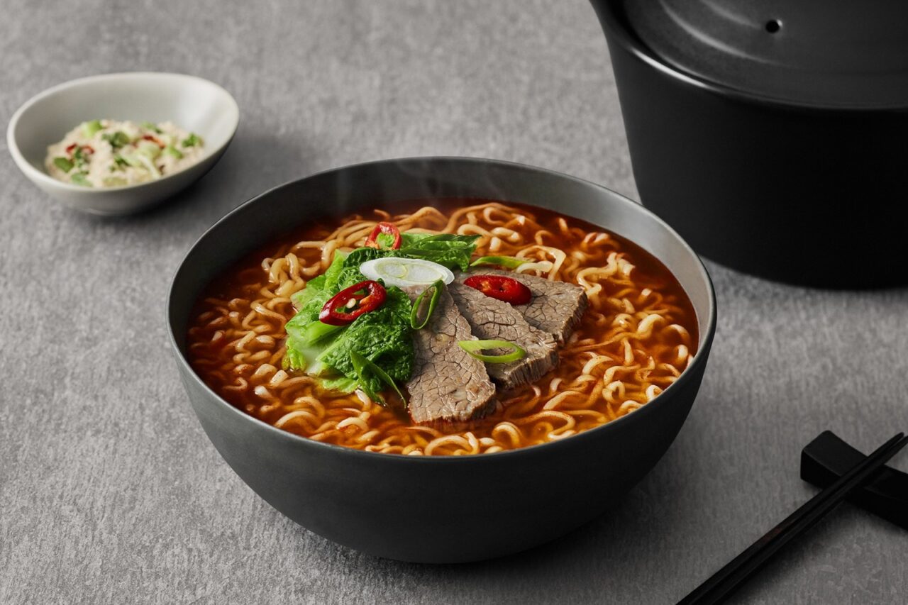 プレミアム袋麺『三養1963』の調理イメージ