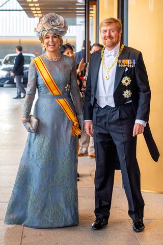 オランダのウィレム・アレクサンダー国王とマクシマ王妃