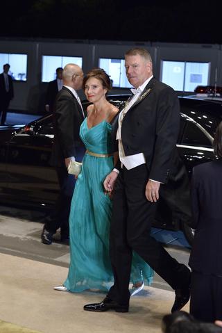 ルーマニアのヨハニス大統領夫妻