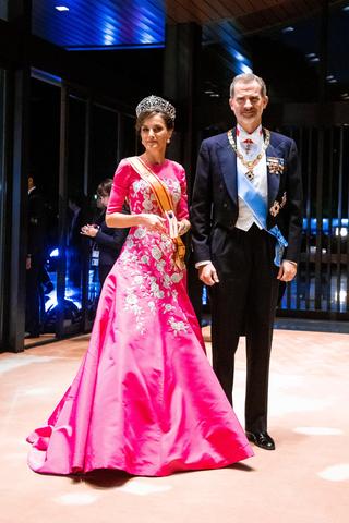 スペインのフェリペ6世国王とレティシア王妃