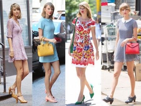 昨年までは、淡い色使いや花柄、ギンガムチェックなど、キュートなコーディネートが多かった。