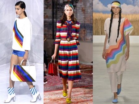 左からAnya Hindmarch、Gucci、Mara Hoffman。
