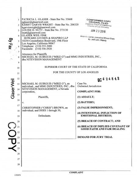 フロントロウ編集部が入手した裁判資料の一部。